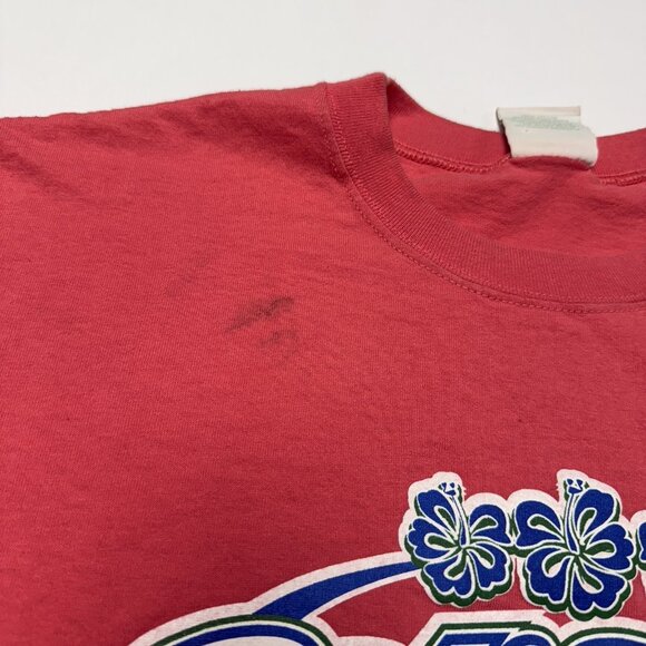 Vintage California T Shirt Adult XL 23.5x24 Pink Y2K 90s Surf Surfing Skate - Picture 6 of 11